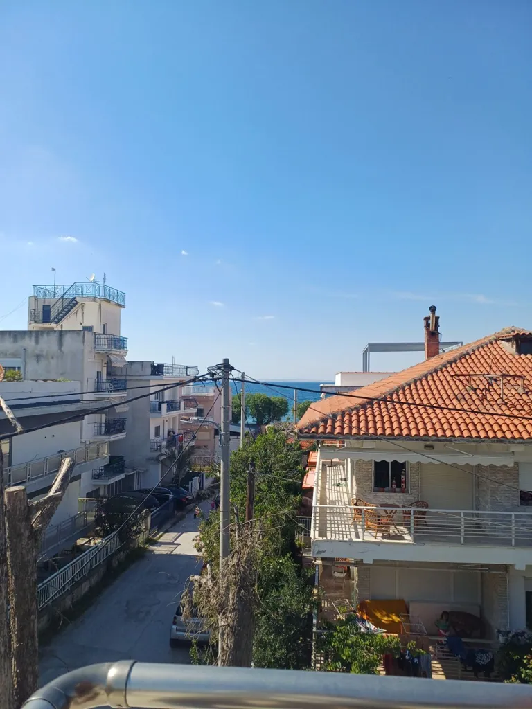 Balcon - Flat with Panoramic View in Thessaloniki Suburbs