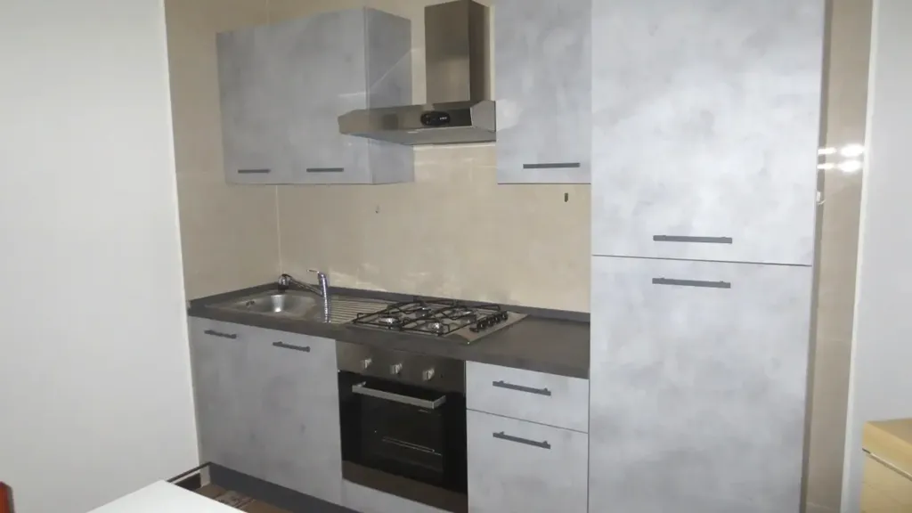 Cuisine - Rearranged Apartment with Balcony in Milan