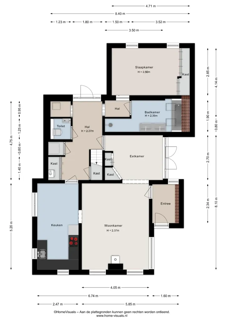 Plan - Characterful Cottage with Garden in Beilen