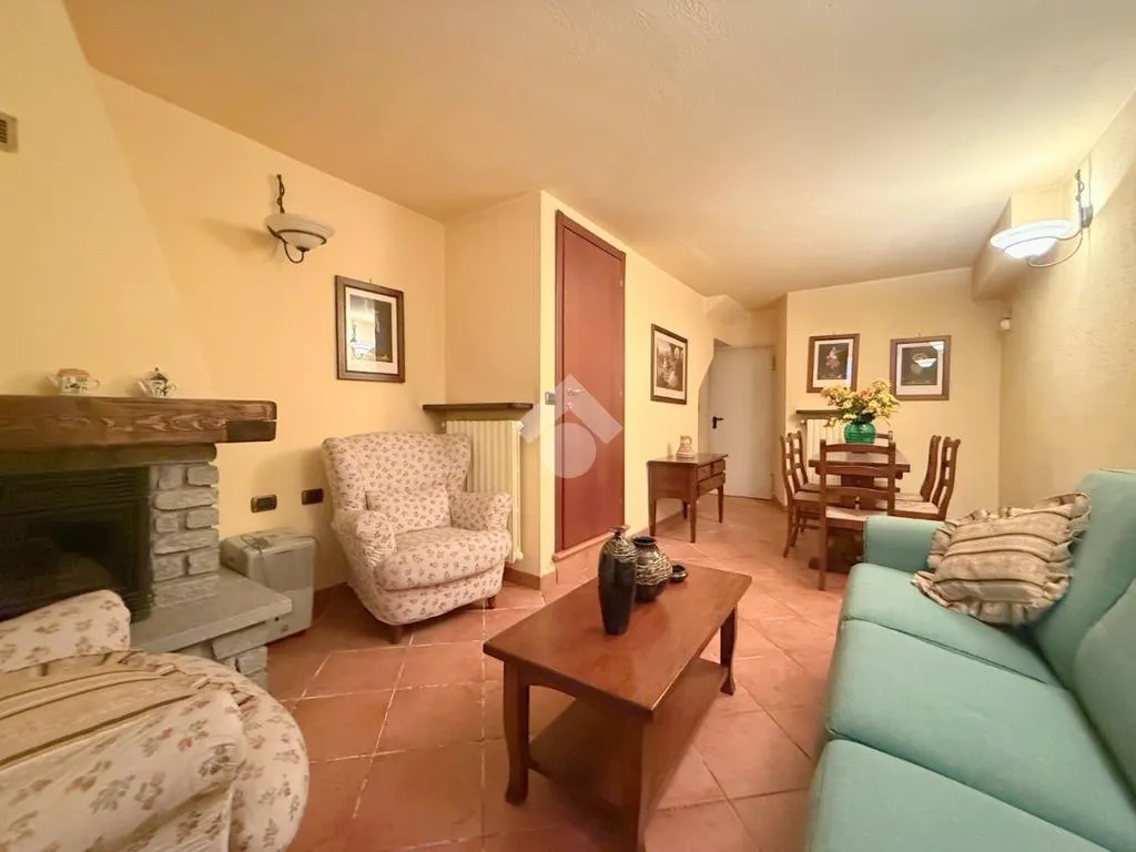 Séjour - Terraced Villa with Private Garden in Oulx