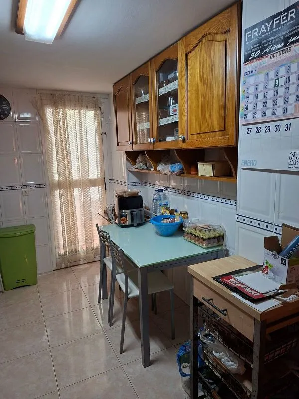 Köök - Apartment with Terrace in Gandia Centre