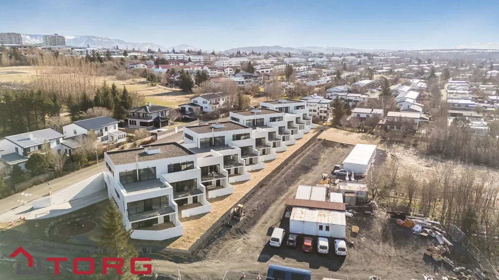 Vue aérienne - Appartement 5 pièces à Reykjavík