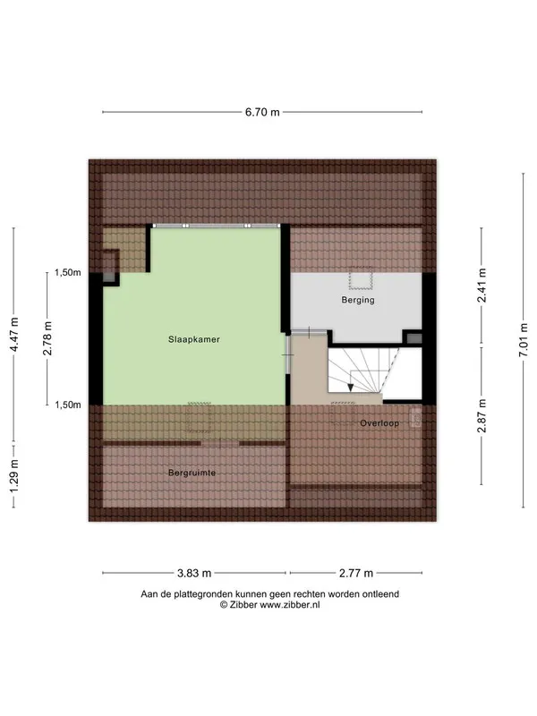 Plan - Two-Storey House with Garage in Zwolle