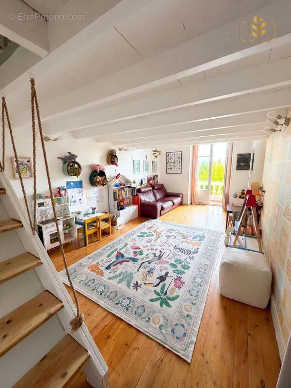 Living Room - Characterful Apartment with Balcony in Menton