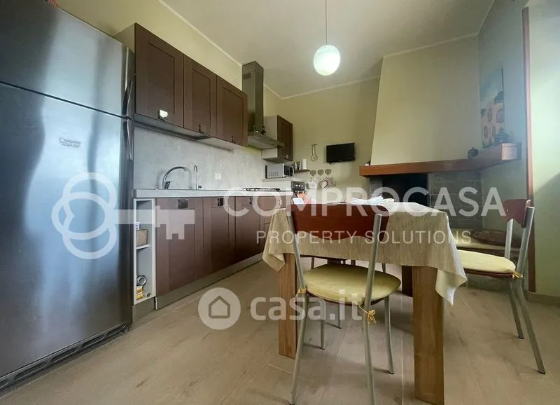 Kitchen - Triplex Apartment with Balcony in Galatone