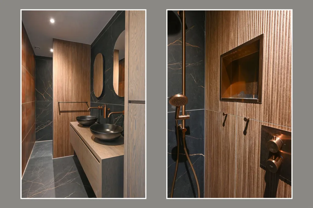 Bathrooms - Corner House with Energy Label A in Huizen
