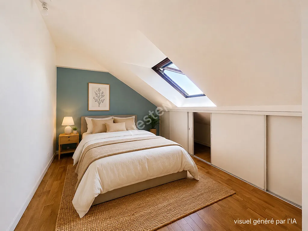 Bedrooms - 1930s House with Garden in Nantes