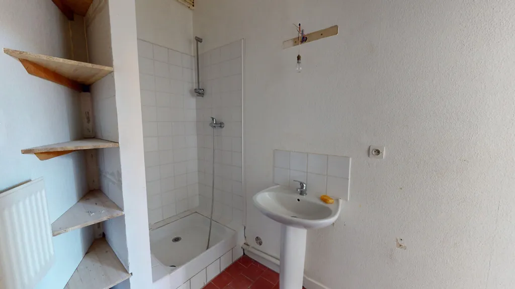 Salles de bain - Appartement T3 avec Vue Cathédrale à Nevers