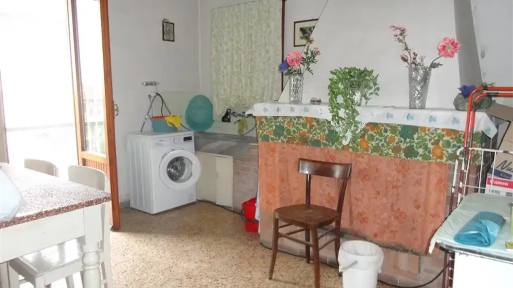 Cucina - Independent House with Terraces in Certaldo