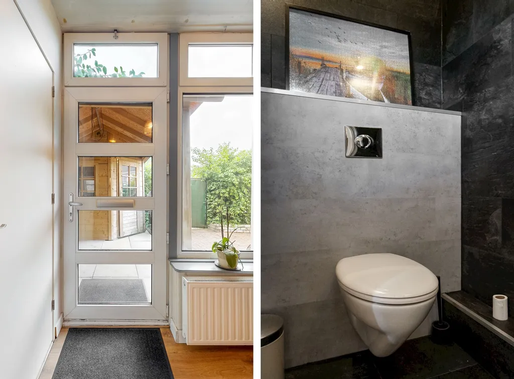 Salles de bain - Modernised 1930s House with Garden in Leiderdorp