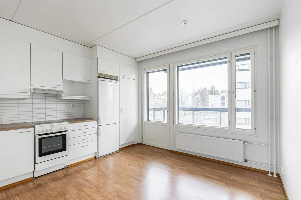 Cuisine - Bright Apartment with Sauna in Järvenpää