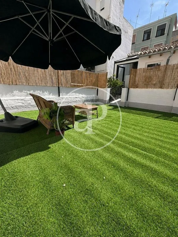 Terrace - Duplex with Sea View in El Cabanyal-El Canyamelar