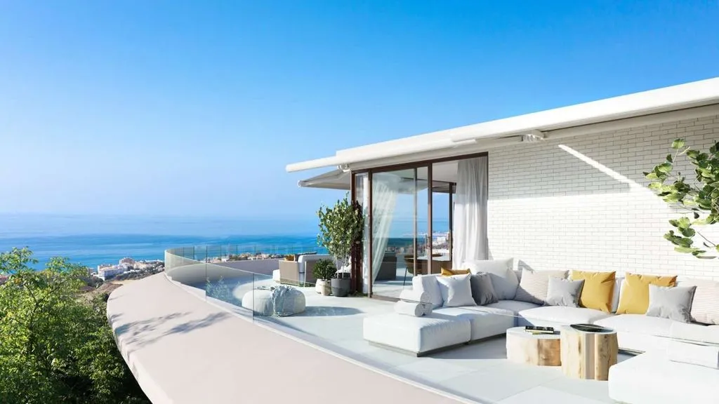 Terrasse - Luxury Penthouse with Sea View in Benalmádena