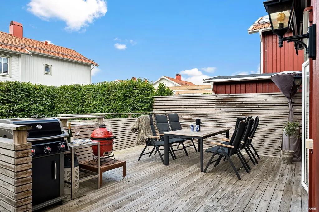 Terrace - Two-Storey Villa with Garden in Ullstorp