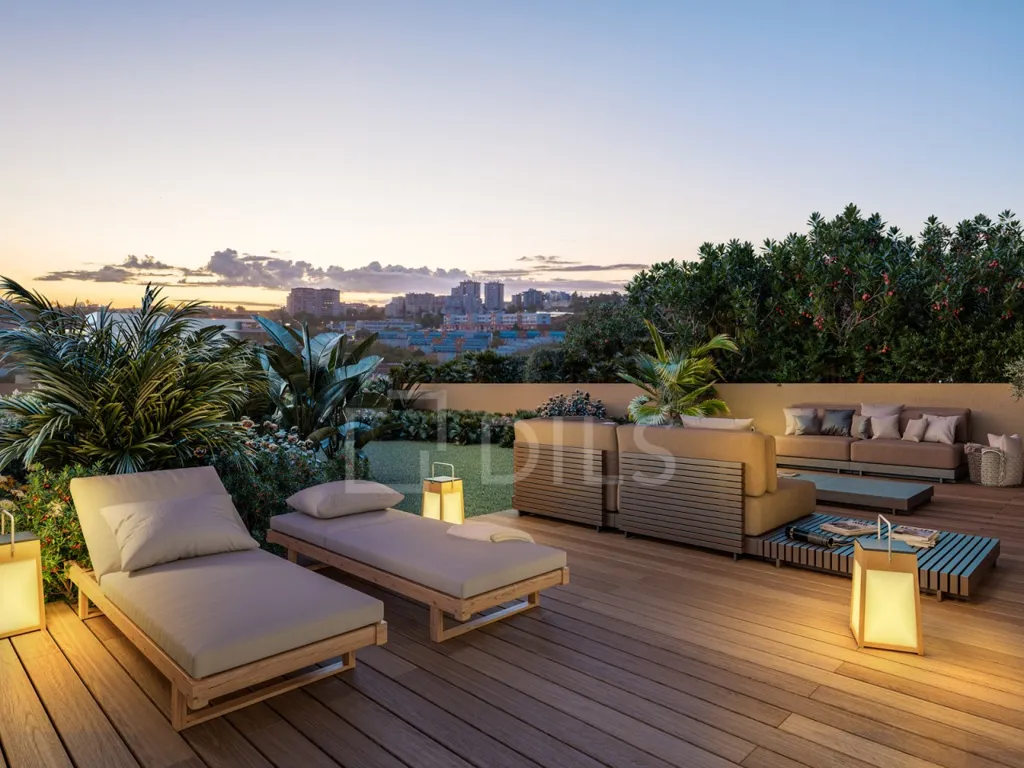 Terrazza - Luxury 3-Bedroom Flat with Balcony in Carnaxide