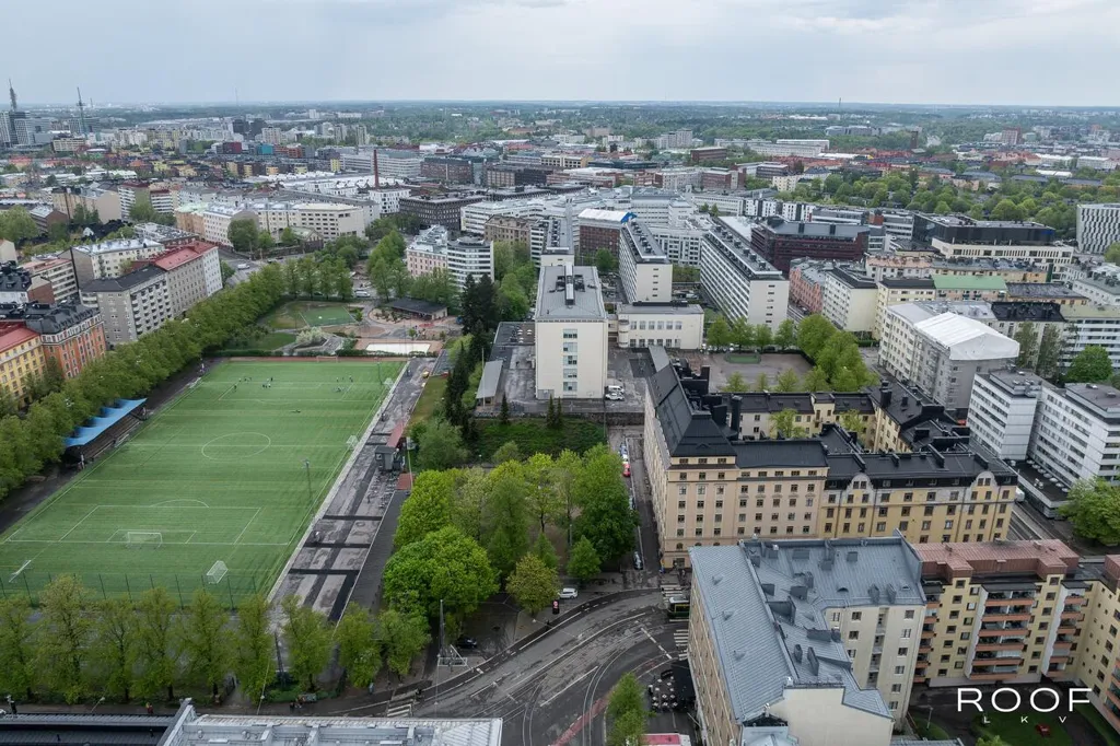 Vue aérienne - Appartement 1 pièces à Helsinki