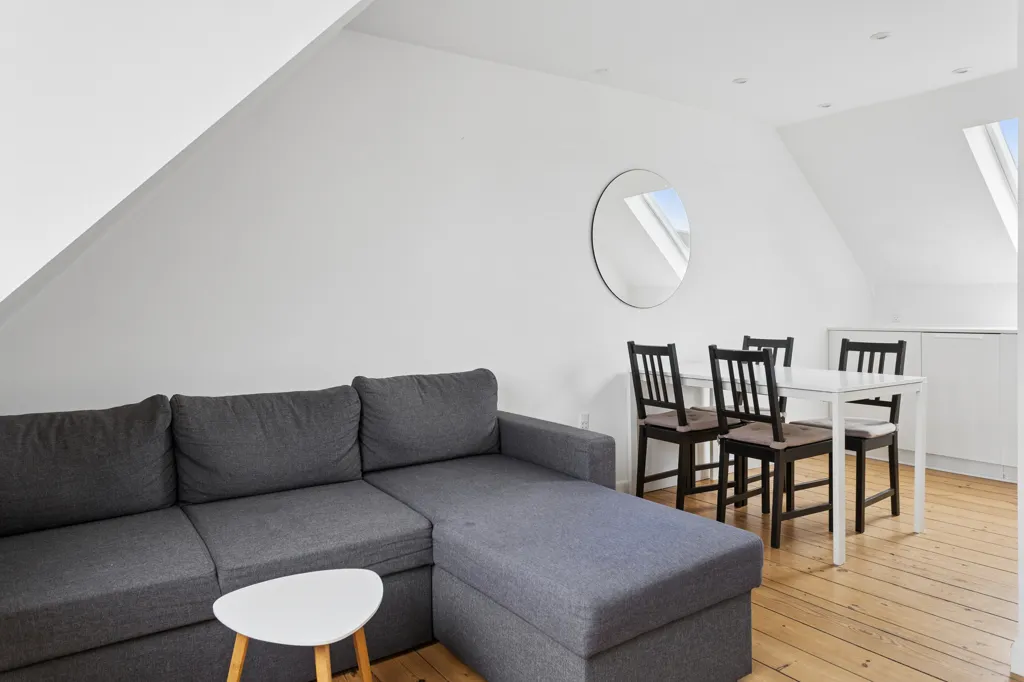Séjour - Apartment with High-Level Views in Odense