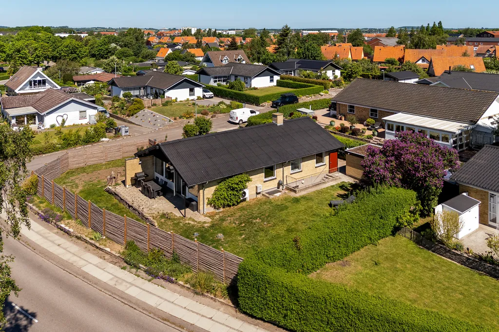 Õhuvaade - Fenced Villa with Garden in Holbæk