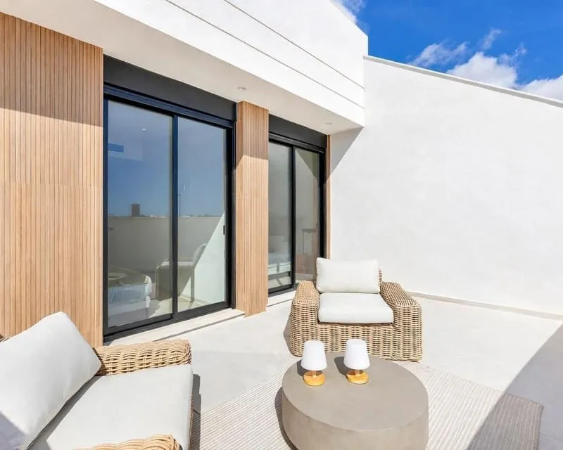 Terrasse - New Build Villa with Pool in Los Alcázares