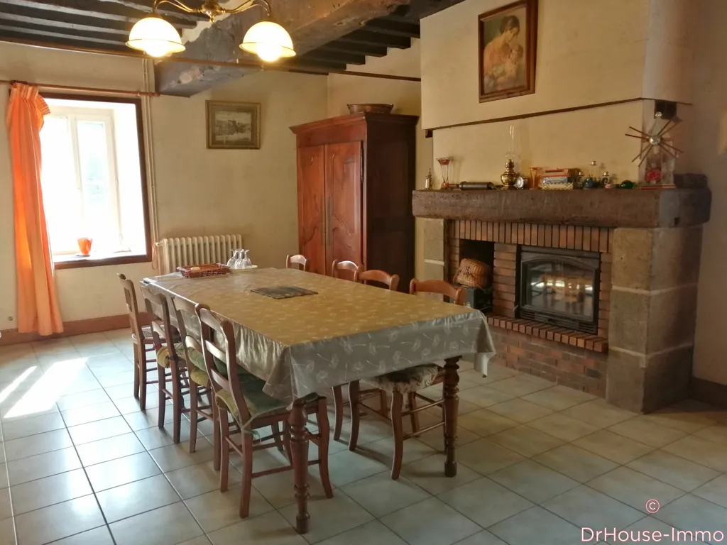 Dining Room - Rustic Farmhouse with Dependances near GORRON