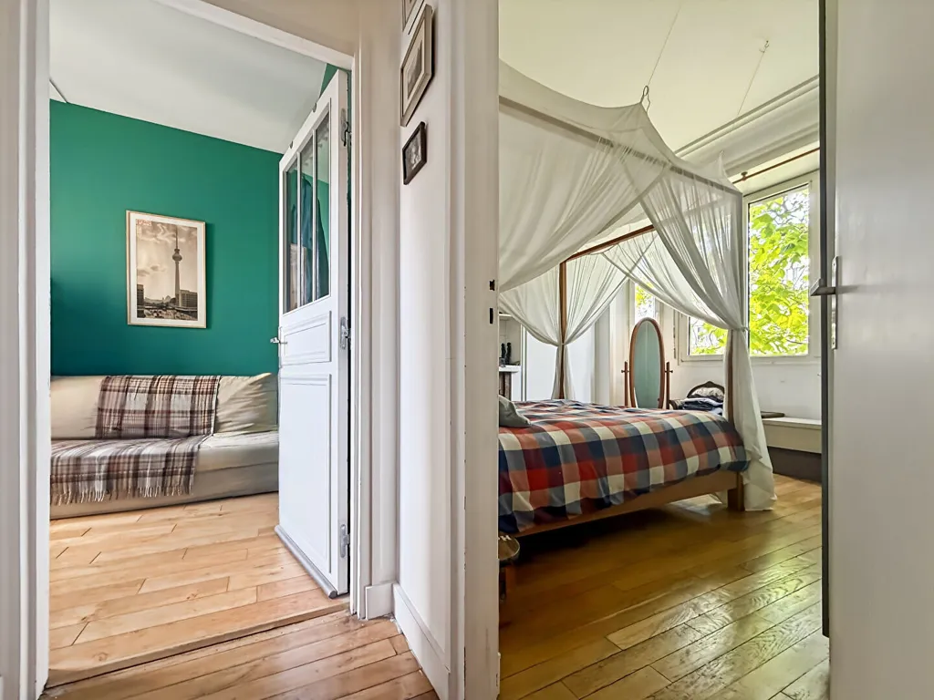 Camere da letto - Charming 3-Bedroom Flat in Montreuil