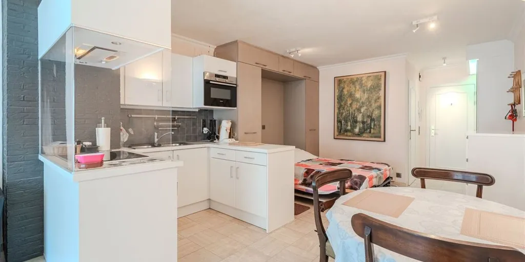 Cucina - Studio with Sleeping Nook in Middelkerke