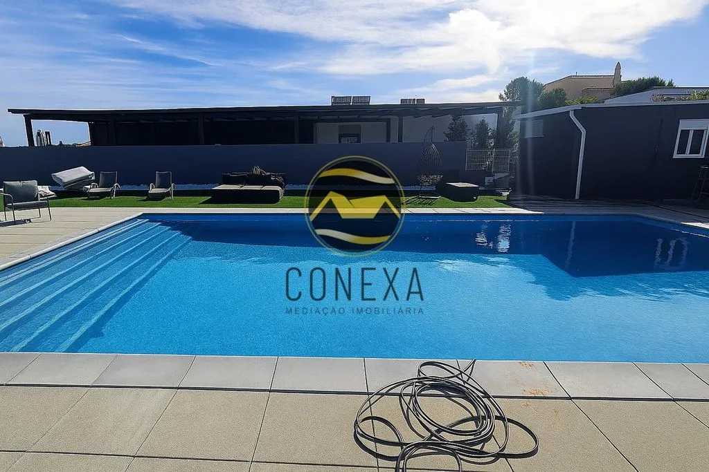 Piscine - Single-Story Villa with Pool in Olhão