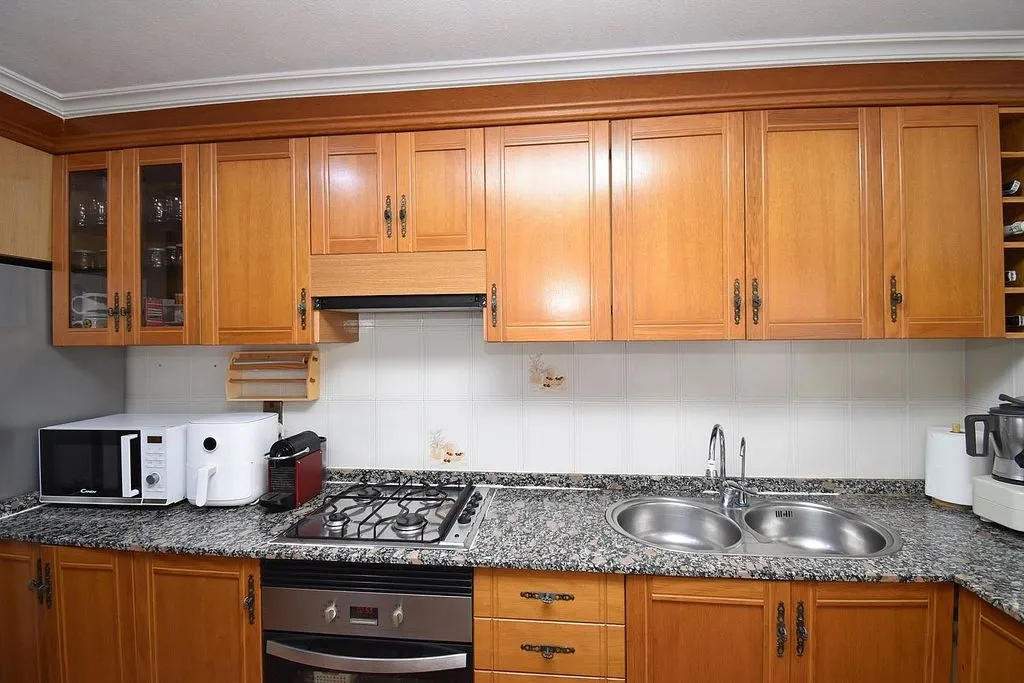 Kitchen - Apartment with Balcony in Santa Pola Centre