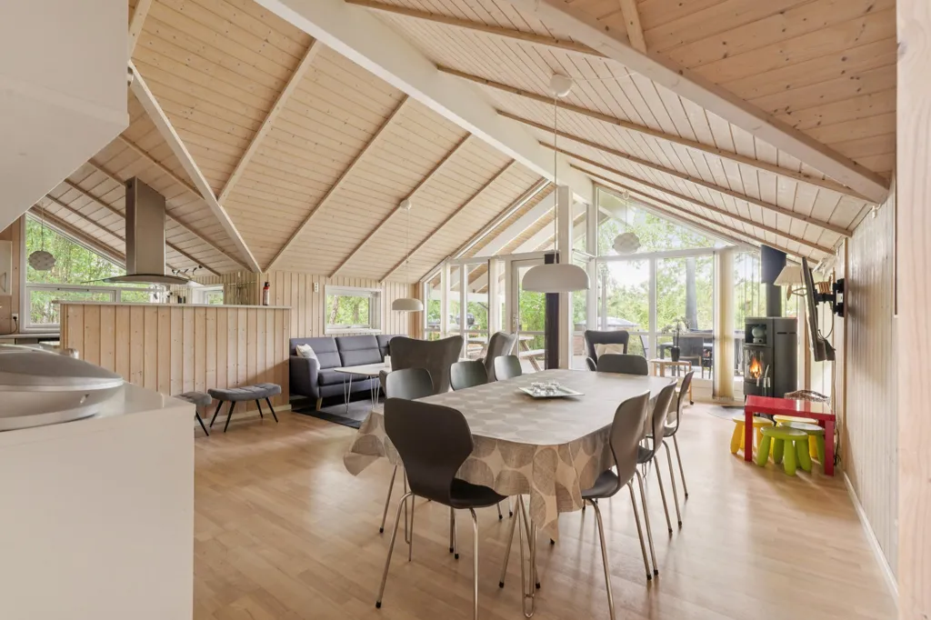 Sala da pranzo - Summer House with Garden in Rønde