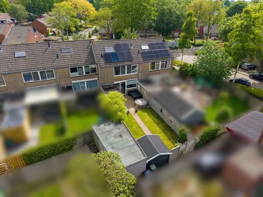 Õhuvaade - Modernised Semi-Detached House with Garden in Marum