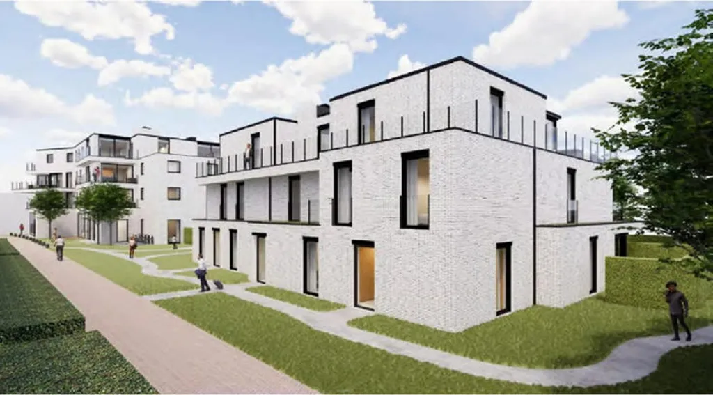 Appartement en rez-de-chaussée avec terrasse à Tielt