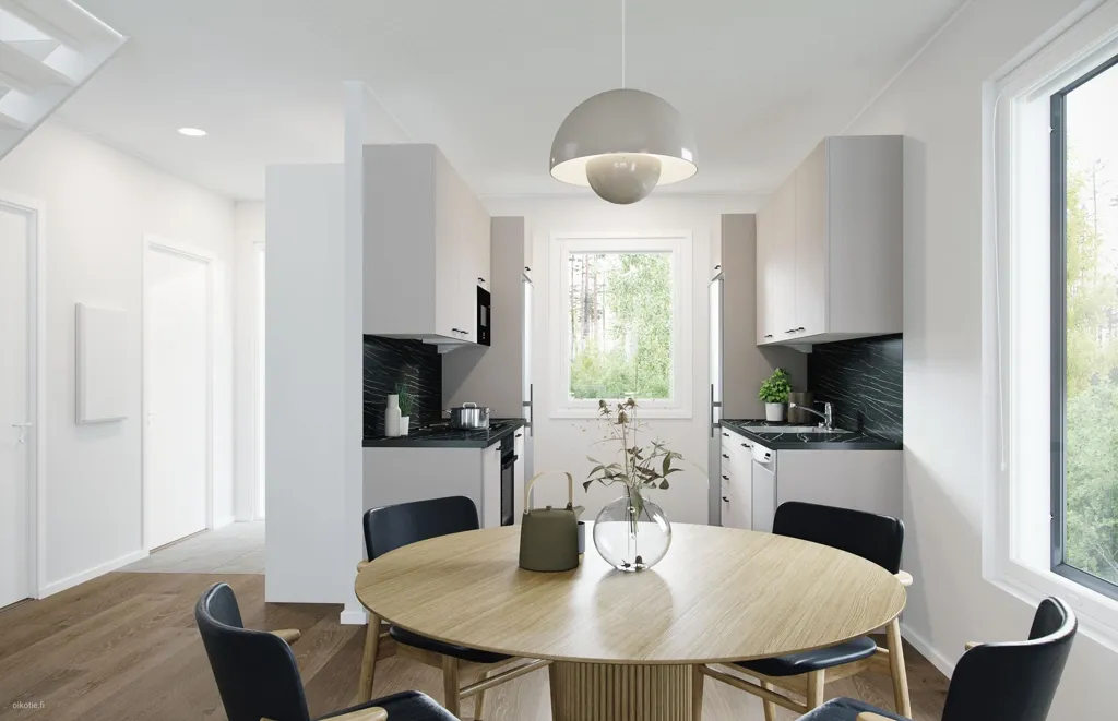 Salle à manger - Modern Apartment with Garden in Nokia Viiki