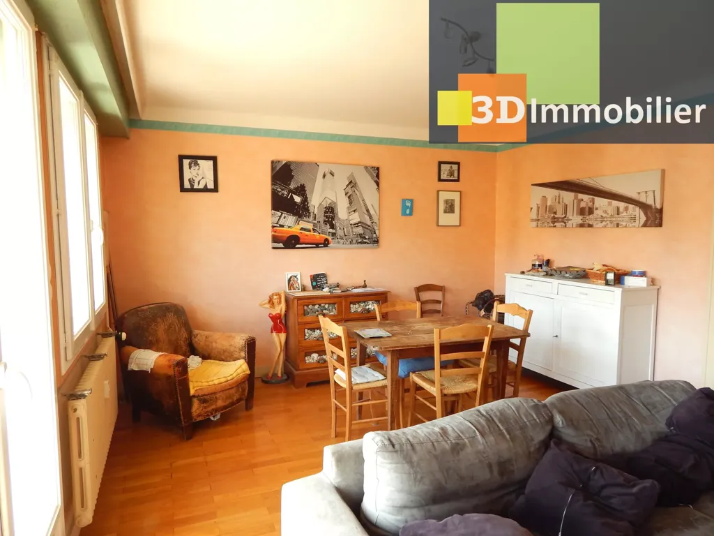 Séjour - Appartement T4 avec Balcon à Lons-le-Saunier