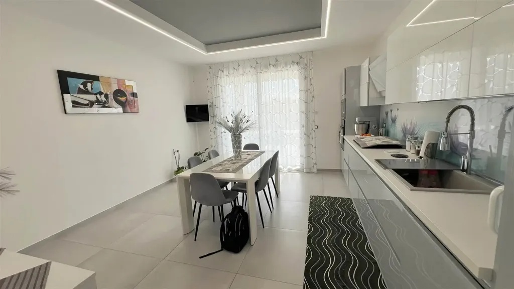 Köök - Villa with Sea View in Sciacca