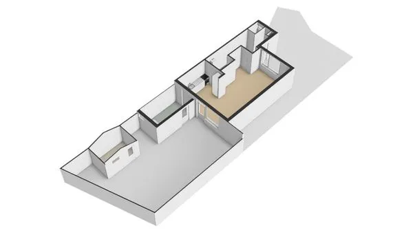 Planimetria - Two-Storey House with Private Garden in Reuver