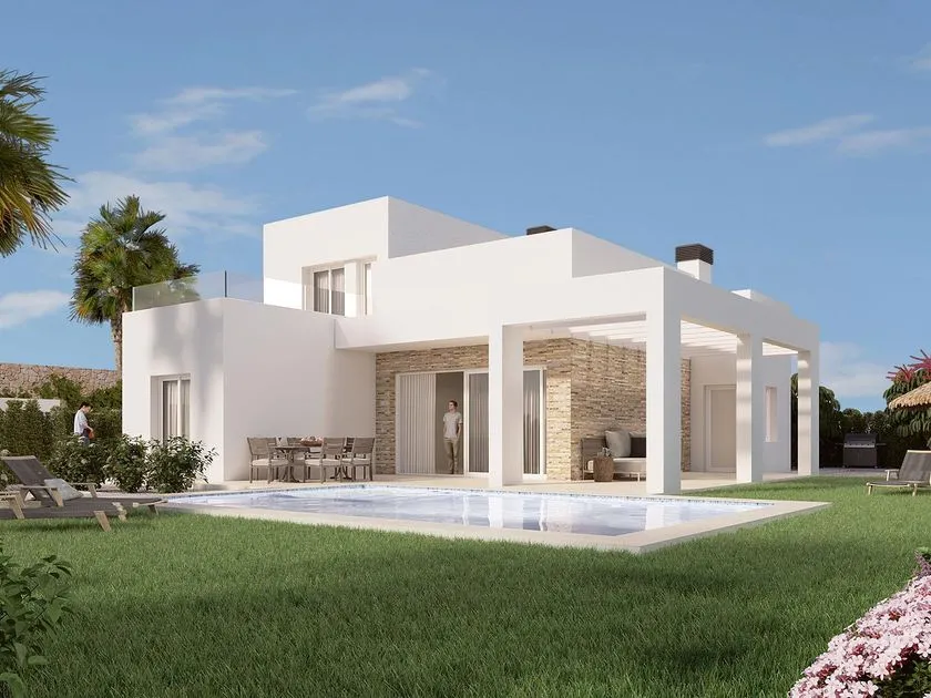 Exterior - Villa with Private Pool in Algorfa, Alicante