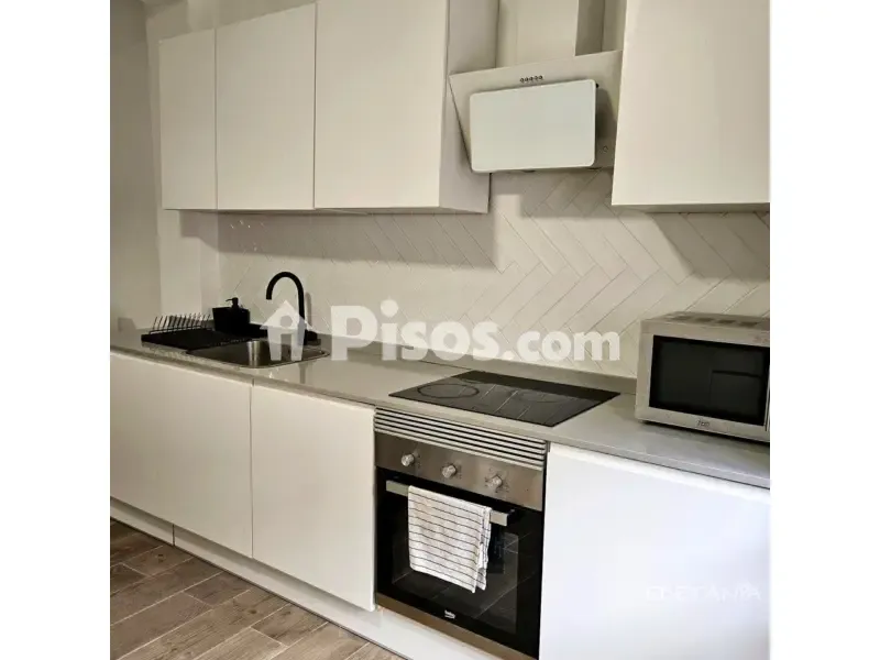 Kitchen - Furnished Flat with Terrace in Moncada
