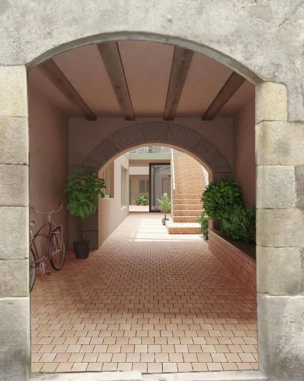 Aed - New Duplex Flat with Heritage Façade in Sant Boi