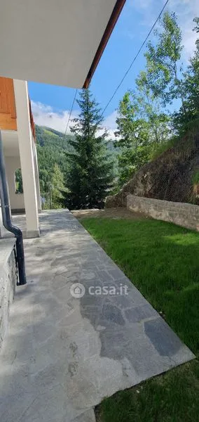 Terrace - Bilocale with Panoramic View in Aprica