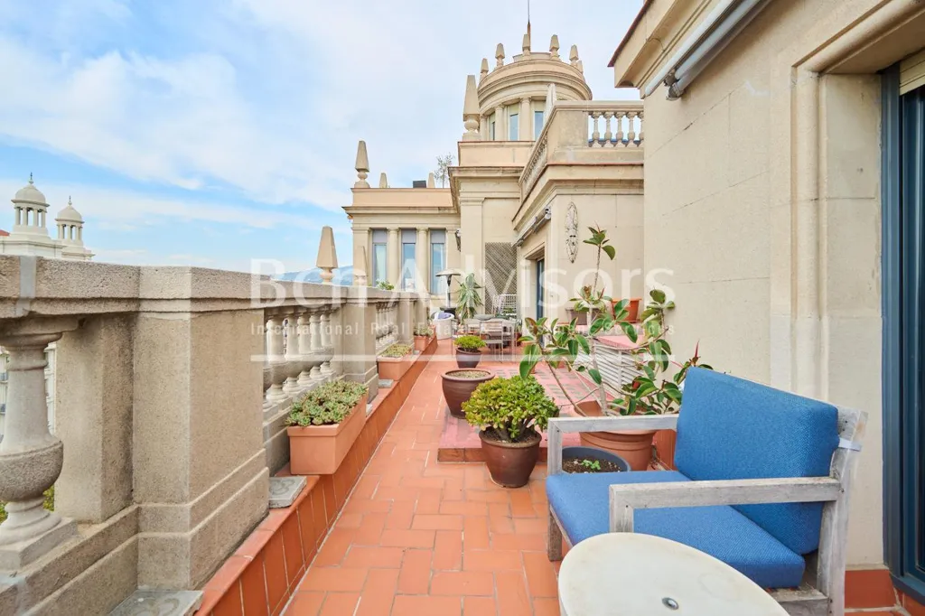 Terrass - Penthouse with Rooftop Pool in Dreta de l'Eixample, Barcelona