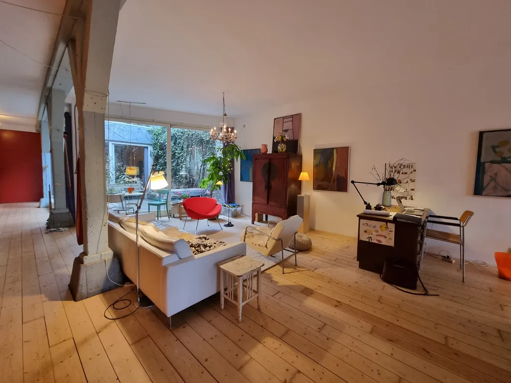 Séjour - Ground Floor Apartment with Canal View in Amsterdam