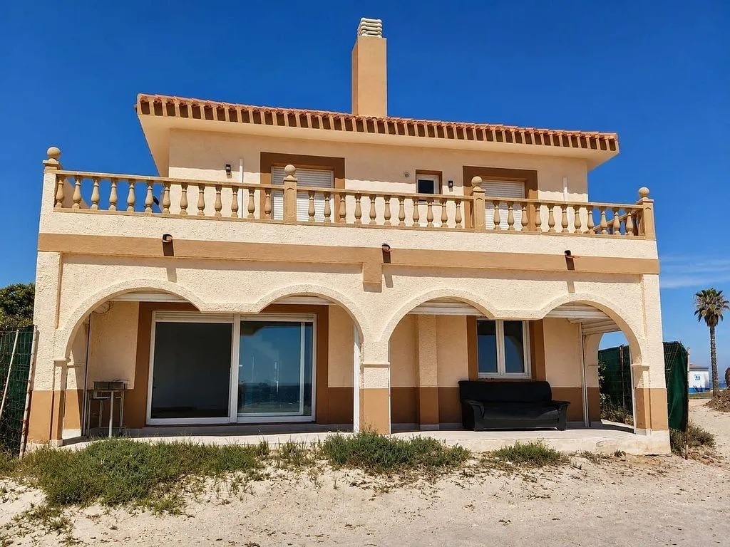 Exterior - Chalet with Pool and Sea View in La Manga