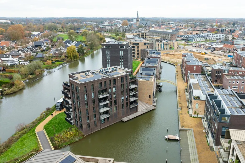Vue aérienne - Luxury Waterfront Apartment in Doetinchem