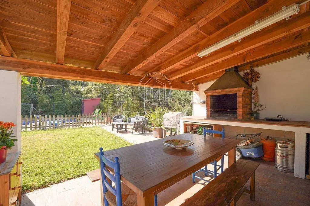 Terrass - Rustic Chalet with Pool in Lloret de Mar