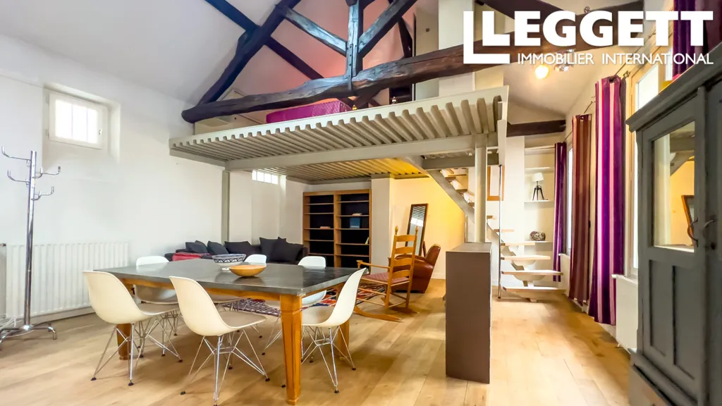 Salle à manger - Loft-Style avec Accès Privé à Batignolles, Paris