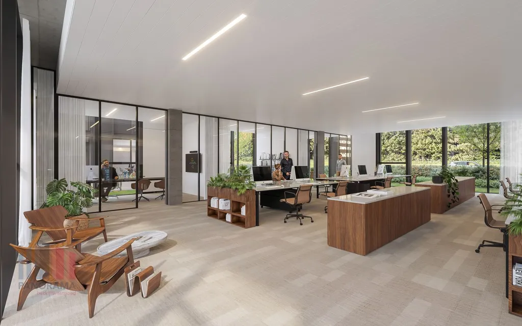 Bureau - Nouveau Bâtiment Commercial avec Vue sur la Route à Lokeren
