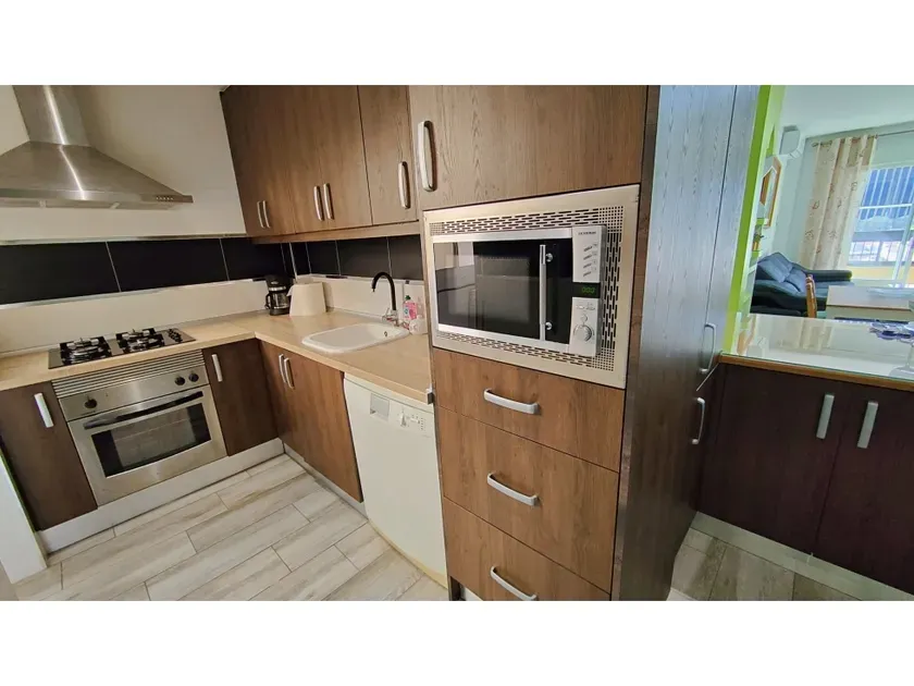 Köök - Spacious Apartment with Pool in Las Lagunas de Mijas