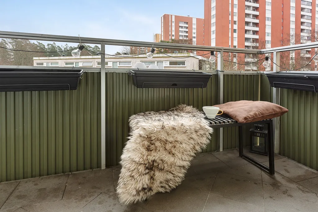 Balcon - Apartment with Balcony in Stockholm