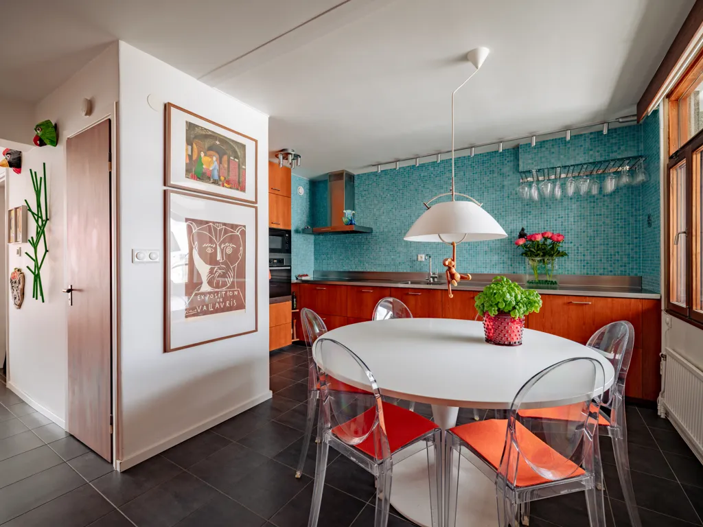 Söögituba - Penthouse with Terrace in Stockholm