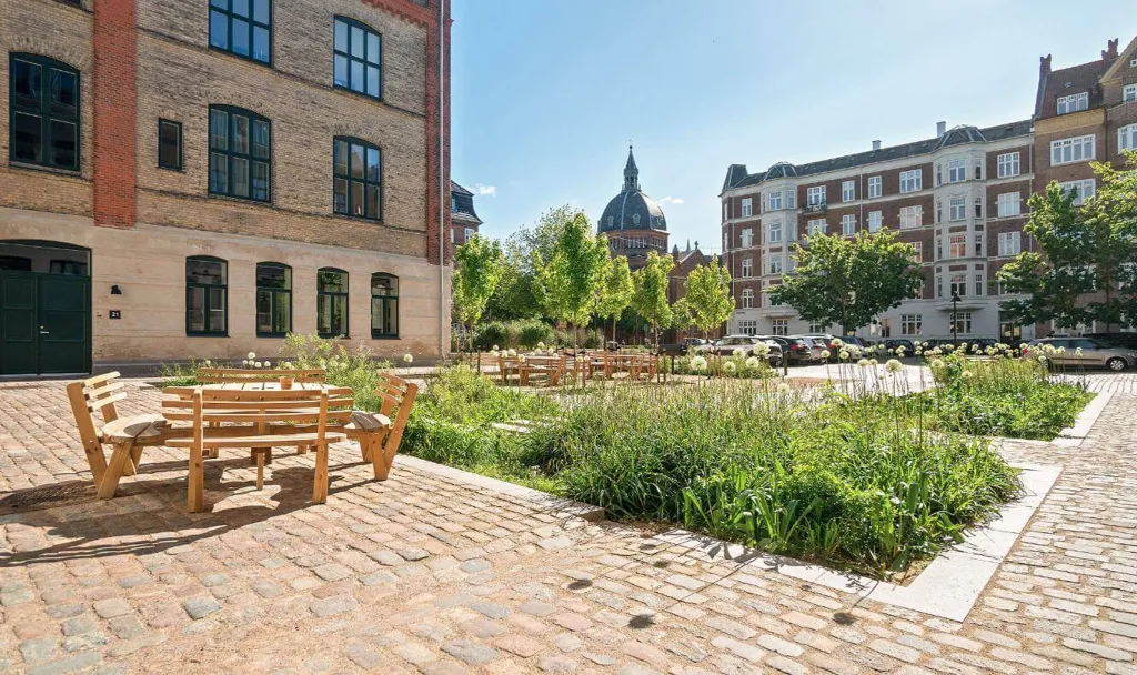 Jardin - One-Bedroom Flat with High Ceilings in Frederiksberg C